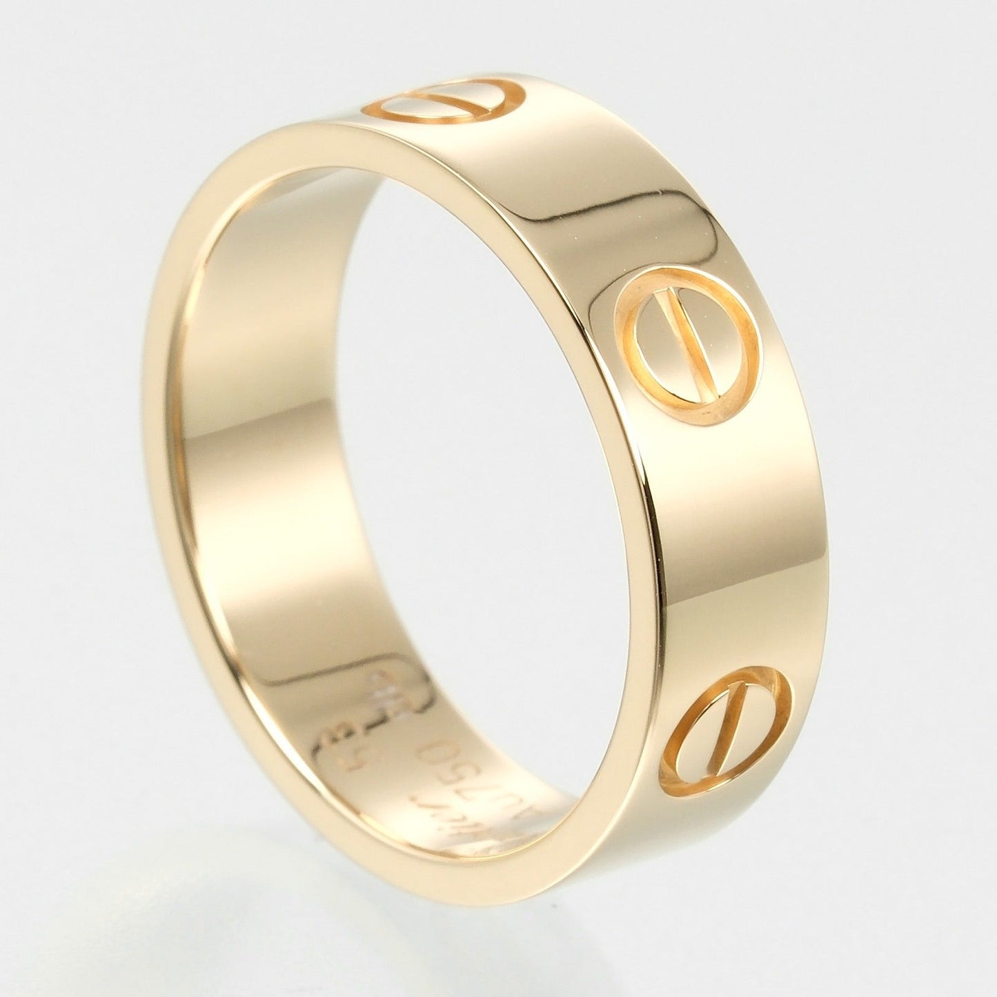 Cartier Ring K18 Yellow Gold Gold Love Women 53