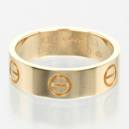 Cartier Ring K18 Yellow Gold Gold Love Women 53