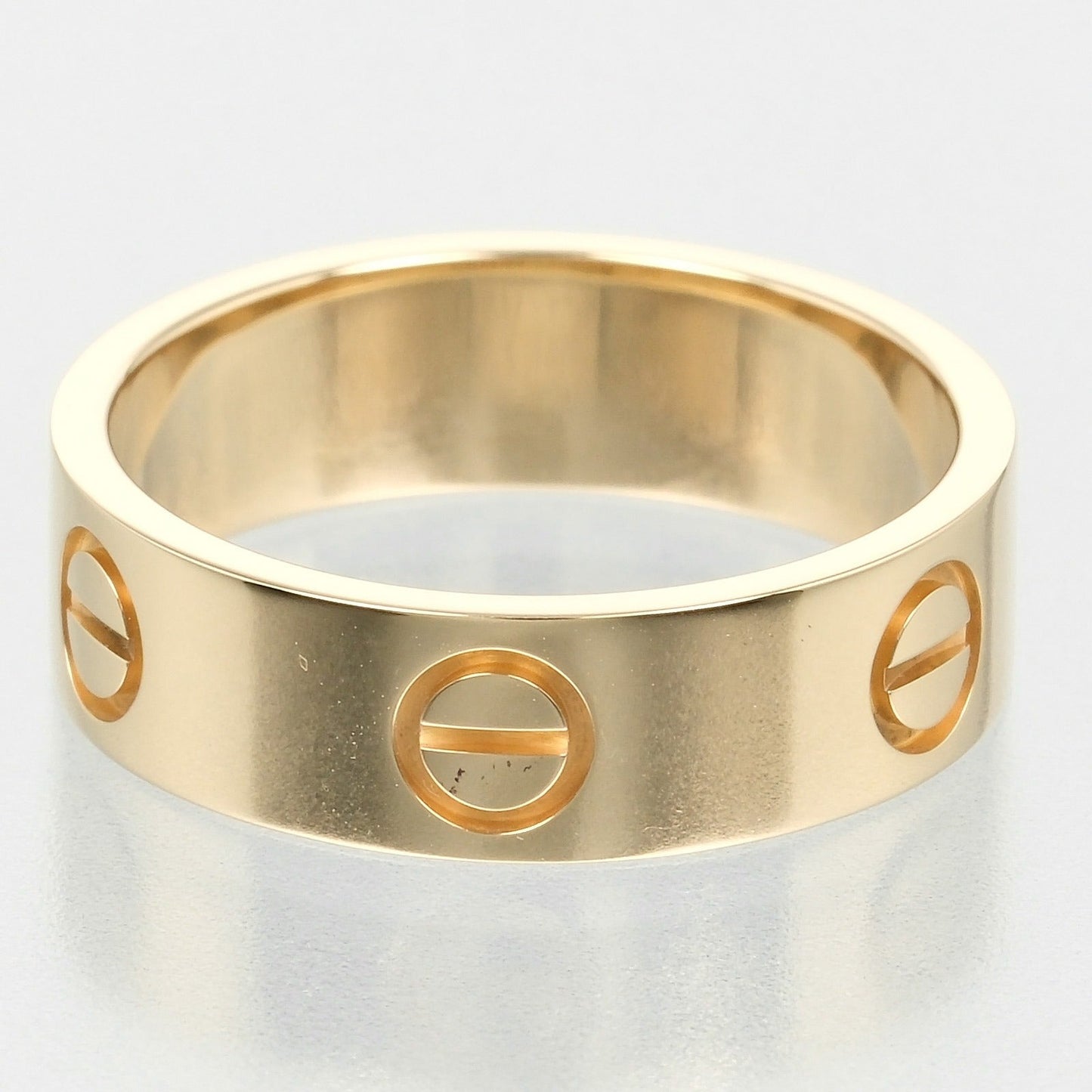 Cartier Ring K18 Yellow Gold Gold Love Women 53