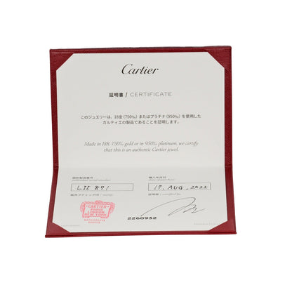 Cartier Ring K18 Yellow Gold Gold Love Women 53
