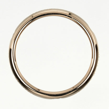 Tiffany&Co. Ring K18 Pink Gold, Diamond Gold Notes Lucida Women