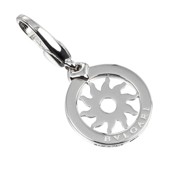 Bvlgari Pendant Top K18 White Gold Gold Tond Snow Women