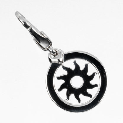 Bvlgari Pendant Top K18 White Gold Gold Tond Snow Women