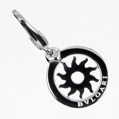 Bvlgari Pendant Top K18 White Gold Gold Tond Snow Women