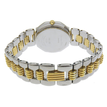 Christian Dior Watches Quartz D48-203 Stainless Steel , Plated Gold Gold Date Swing Octagon Gold