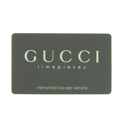 Gucci Watches Quartz 1500L Stainless Steel Black Black Dial Women