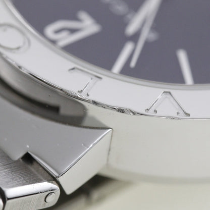 Bvlgari Watches Mechanical Automatic Bb33Ss Stainless Steel Black Bulgari Bulgari Black Dial Women