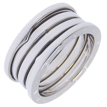 Bvlgari Ring K18 White Gold Silver Be Zero One B-Zero1 62