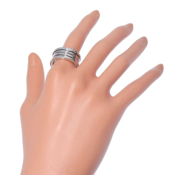 Bvlgari Ring K18 White Gold Silver Be Zero One B-Zero1 62