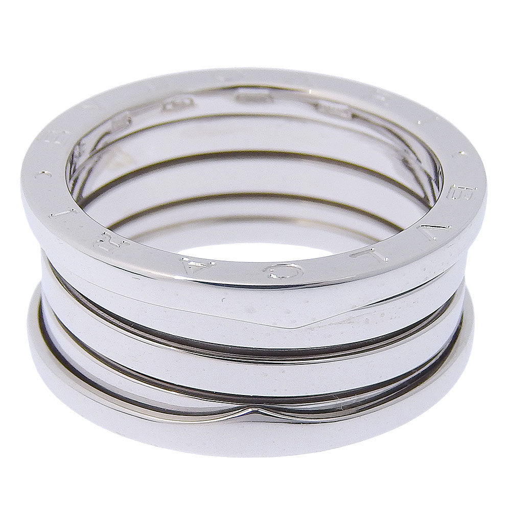 Bvlgari Ring K18 White Gold Silver Be Zero One B-Zero1 62