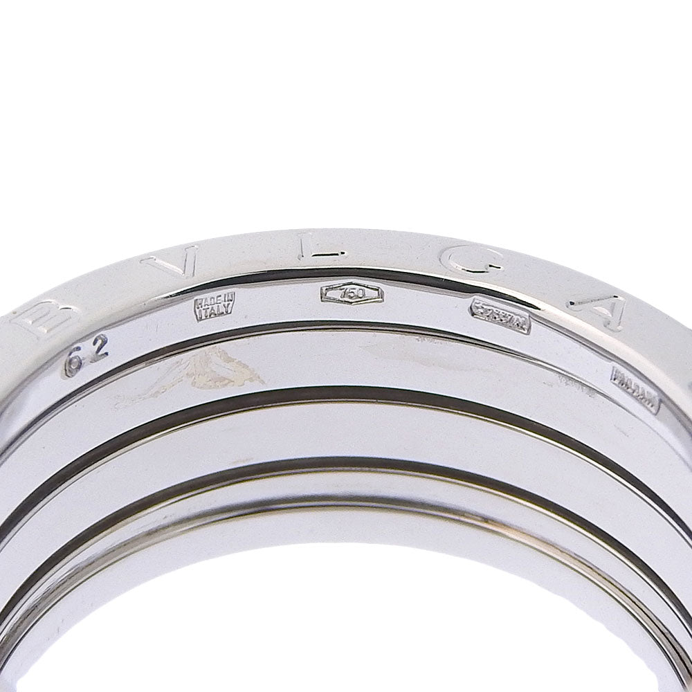 Bvlgari Ring K18 White Gold Silver Be Zero One B-Zero1 62