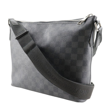 Louis Vuitton Shoulder Bag N41211 Damier Grafitto Canvas Black Mick Pm Mens