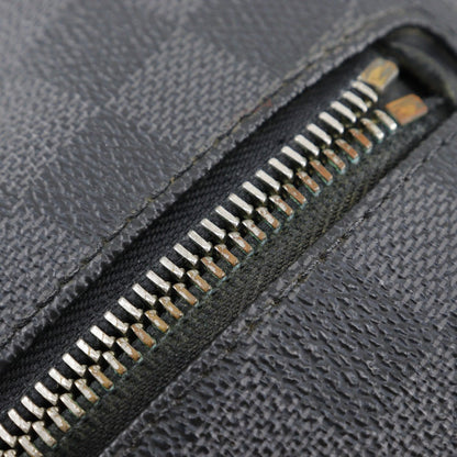Louis Vuitton Shoulder Bag N41211 Damier Grafitto Canvas Black Mick Pm Mens