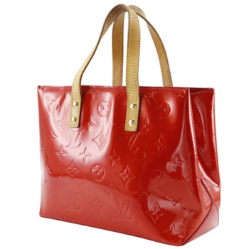 Louis Vuitton Handbag M91088 Monogram Vernis Red Lead Pm Women