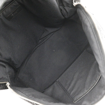 Saint Laurent Backpack Embossed Leather Black Backpack City Saint Laurent Mens
