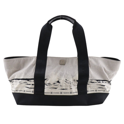 Chanel Handbag Nylon Black Sports Line High Summer Women