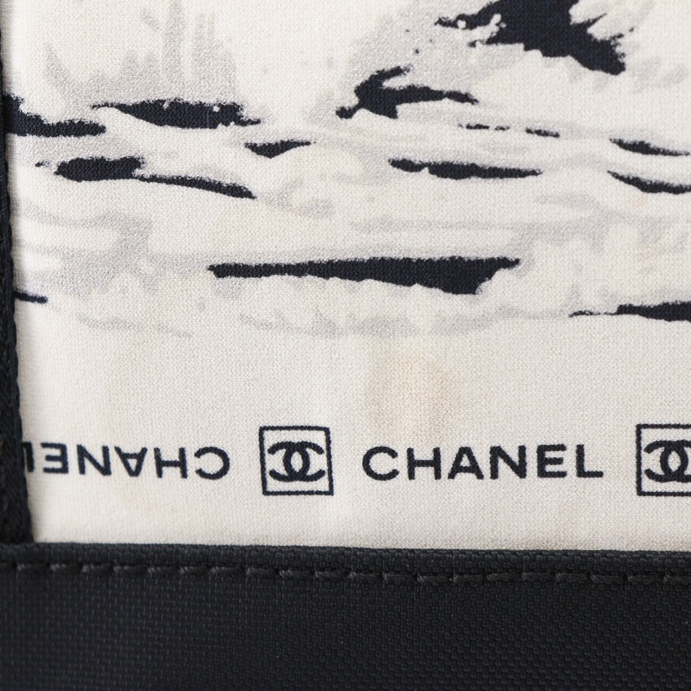 Chanel Handbag Nylon Black Sports Line High Summer Women