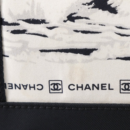Chanel Handbag Nylon Black Sports Line High Summer Women
