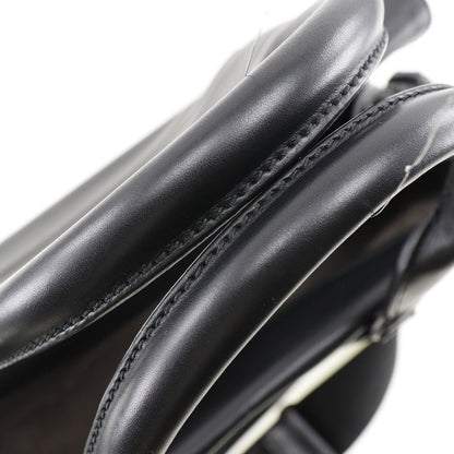 Bottegaveneta Handbag Calfskin Black 2Wayshoulder Women