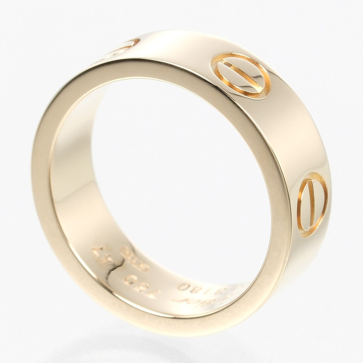 Cartier Ring K18 Yellow Gold Gold Love Women 47