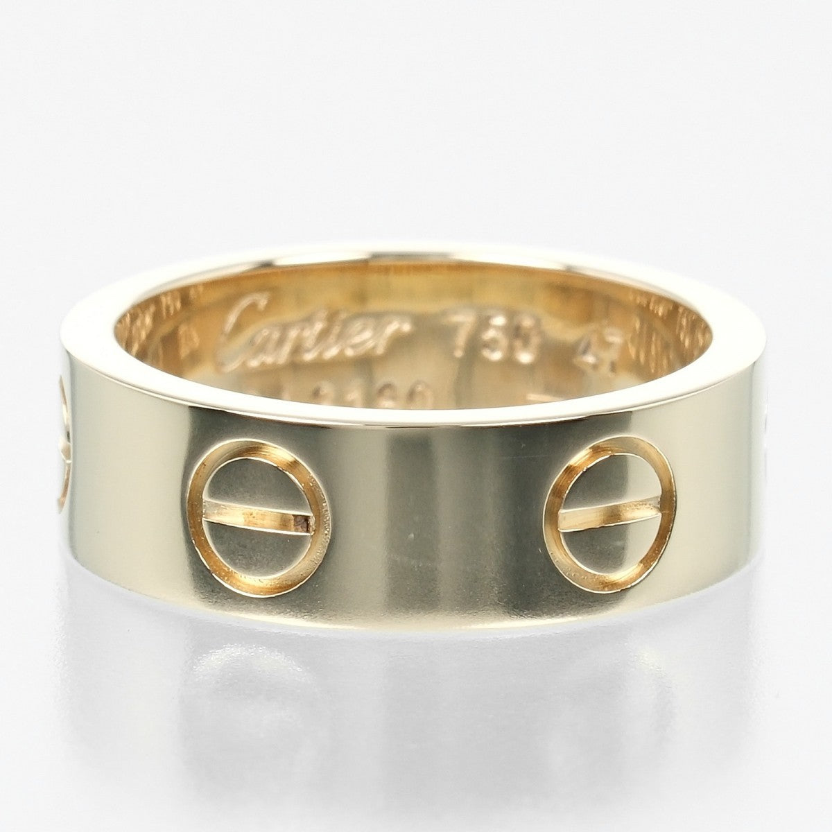 Cartier Ring K18 Yellow Gold Gold Love Women 47