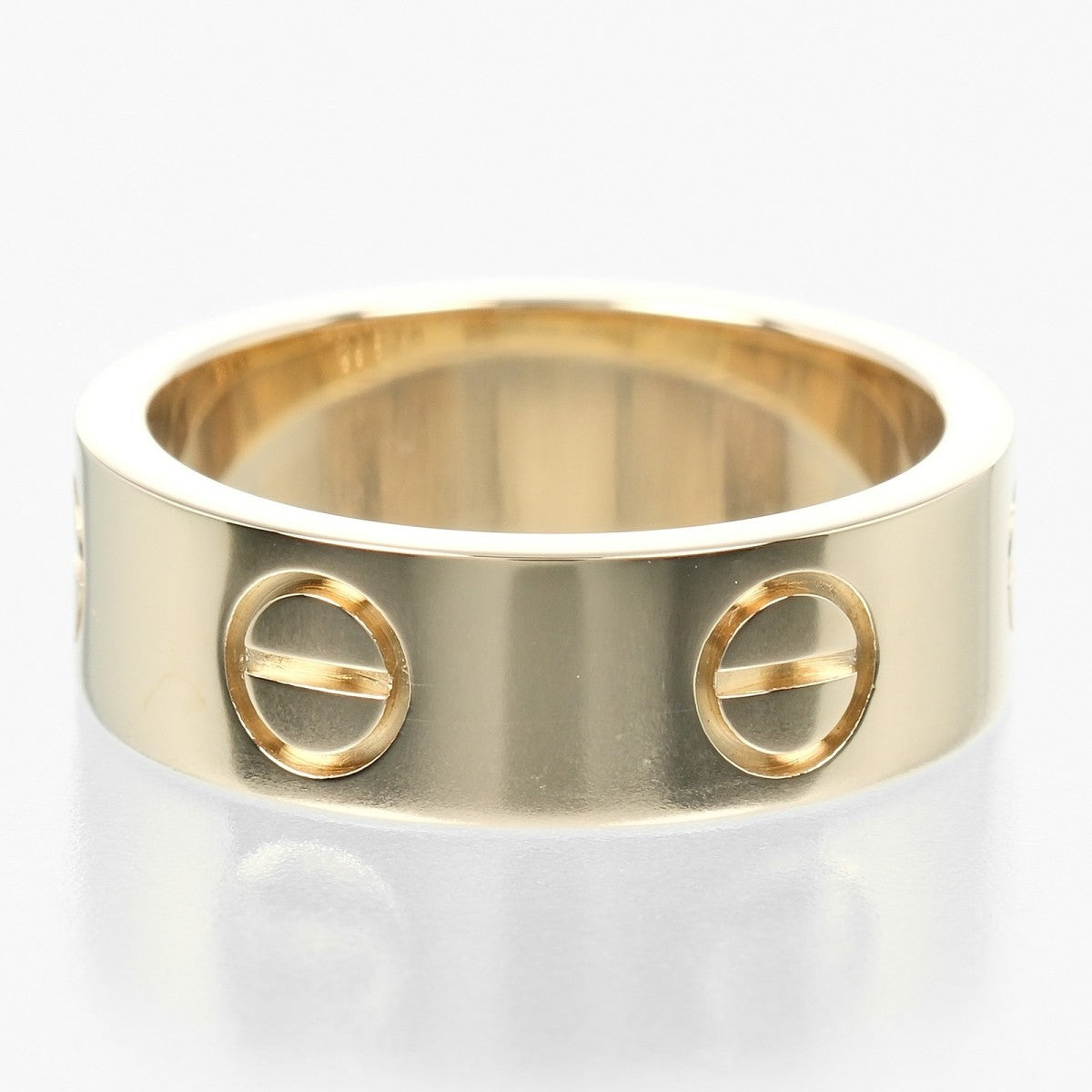 Cartier Ring K18 Yellow Gold Gold Love Women 47