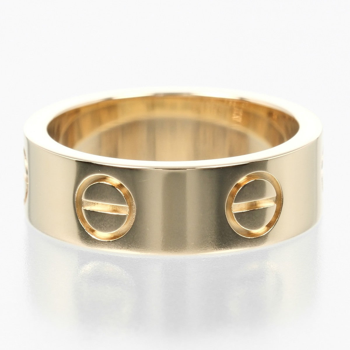 Cartier Ring K18 Yellow Gold Gold Love Women 47