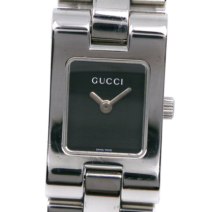 Gucci Watches Quartz 2305L Stainless Steel Black Black Dial Women