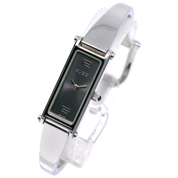 Gucci Watches Quartz 1500L Stainless Steel Gray Gray Dial Women