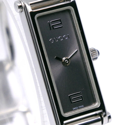 Gucci Watches Quartz 1500L Stainless Steel Gray Gray Dial Women