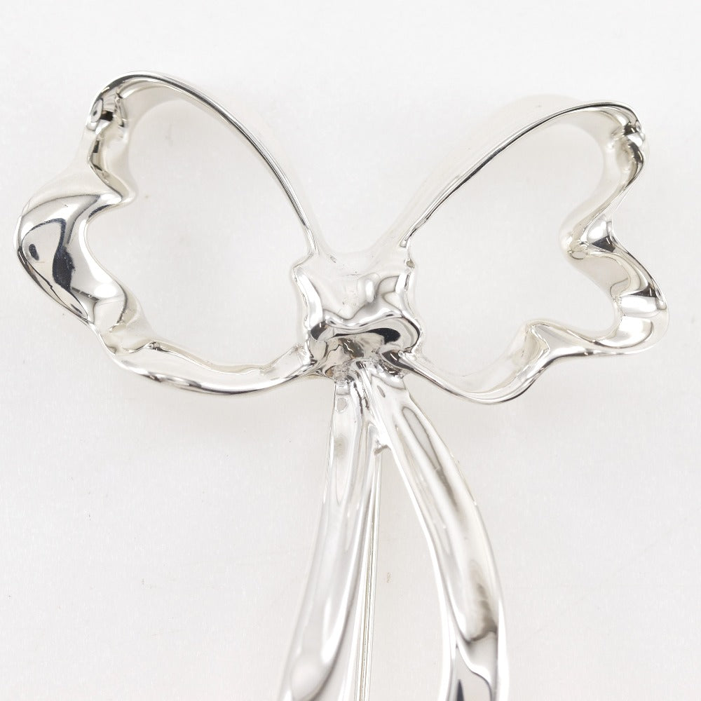 Tiffany&Co. Brooch Silver925 Silver Ribbon Women