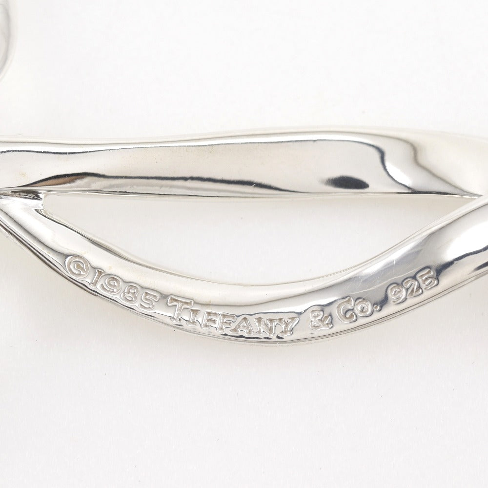 Tiffany&Co. Brooch Silver925 Silver Ribbon Women