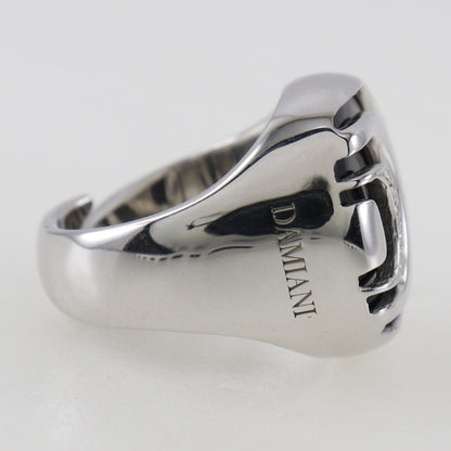 Damiani Ring Silver925, Onyx, Diamond Silver Women