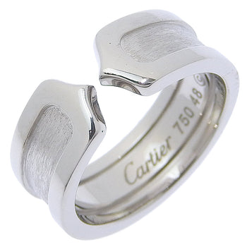 Cartier Ring B40405 K18 White Gold Silver C2 48