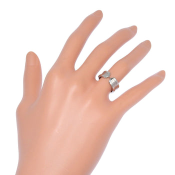 Cartier Ring B40405 K18 White Gold Silver C2 48