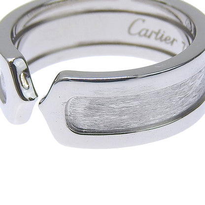 Cartier Ring B40405 K18 White Gold Silver C2 48