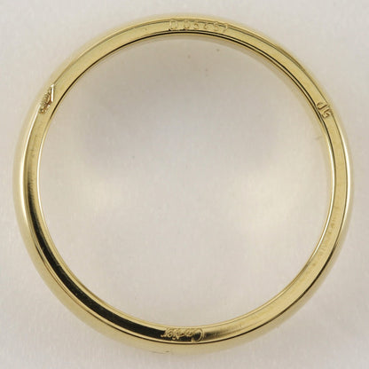 Cartier Ring K18 Yellow Gold, K18 White Gold Black Two Set Love Milling 50