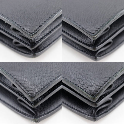 Hermes Business Bag Epsom Black Sac Adepeche 38 Mens