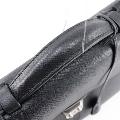 Hermes Business Bag Epsom Black Sac Adepeche 38 Mens