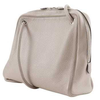 Hermes Shoulder Bag Leather Black Tintin Women