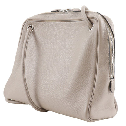 Hermes Shoulder Bag Leather Black Tintin Women