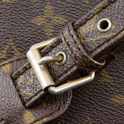 Louis Vuitton Shoulder Bag M40264 Monogram Canvas Brown Vintage Petit Marceau Unisex(Unisex)