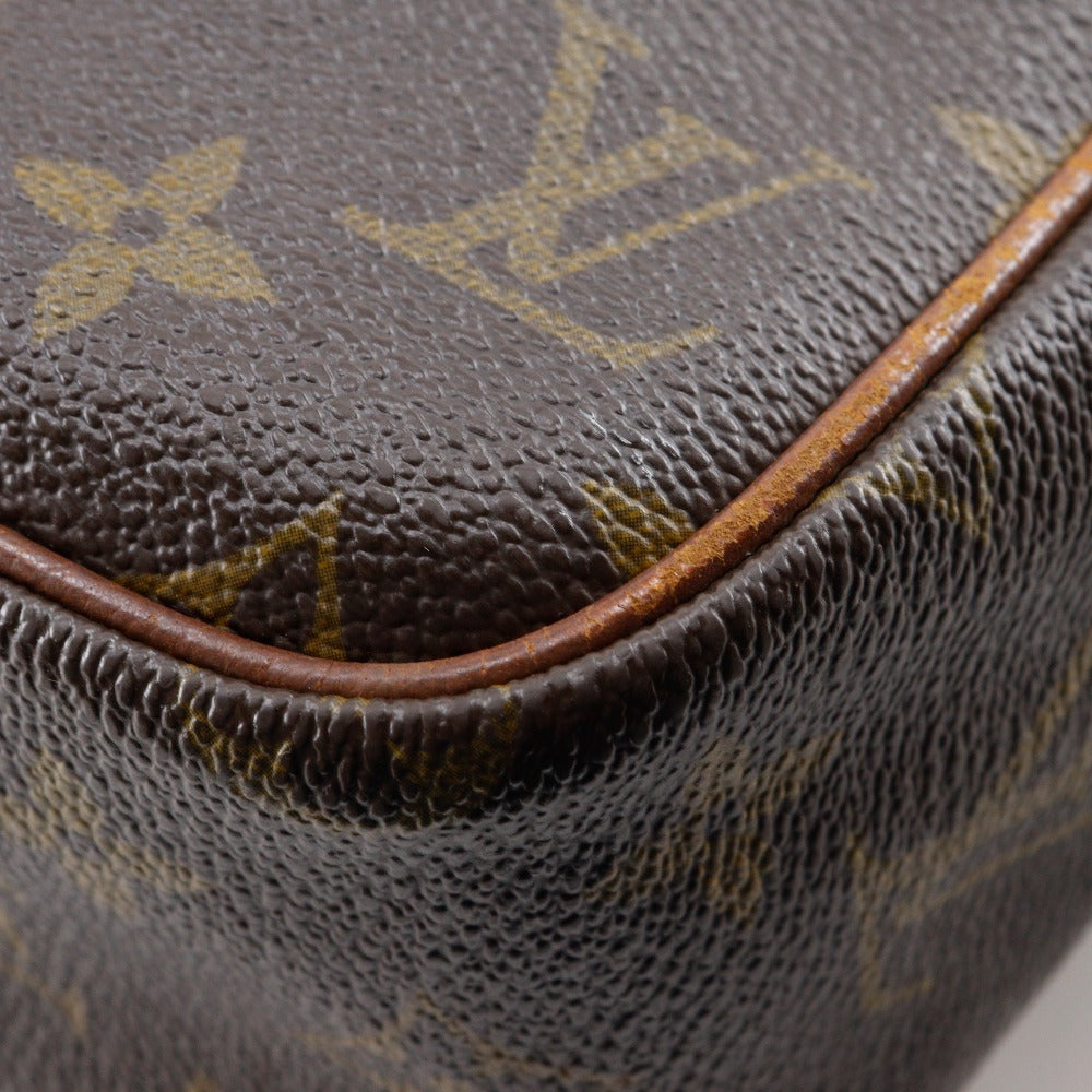 Louis Vuitton Shoulder Bag M40264 Monogram Canvas Brown Vintage Petit Marceau Unisex(Unisex)