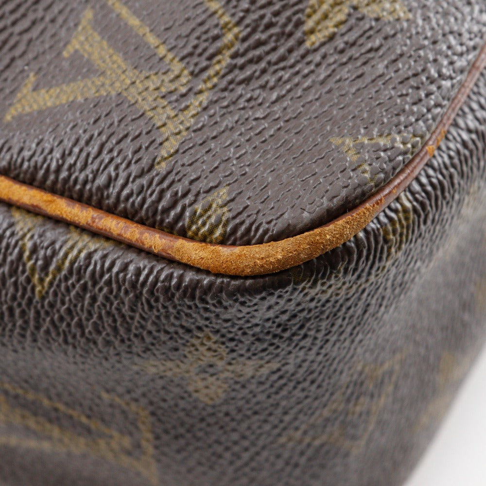 Louis Vuitton Shoulder Bag M40264 Monogram Canvas Brown Vintage Petit Marceau Unisex(Unisex)