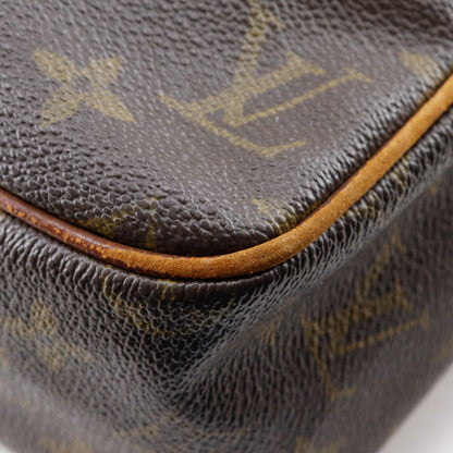 Louis Vuitton Shoulder Bag M40264 Monogram Canvas Brown Vintage Petit Marceau Unisex(Unisex)