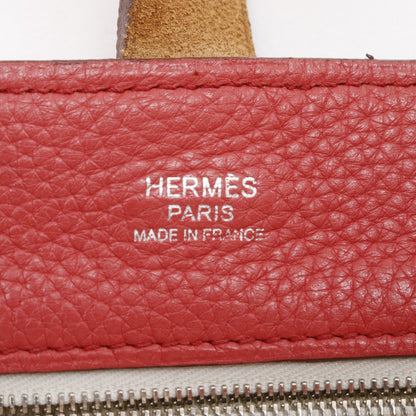 Hermes Shoulder Bag Taurillon Clemence Pink Maruwari Pm Women