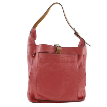 Hermes Shoulder Bag Taurillon Clemence Pink Maruwari Pm Women