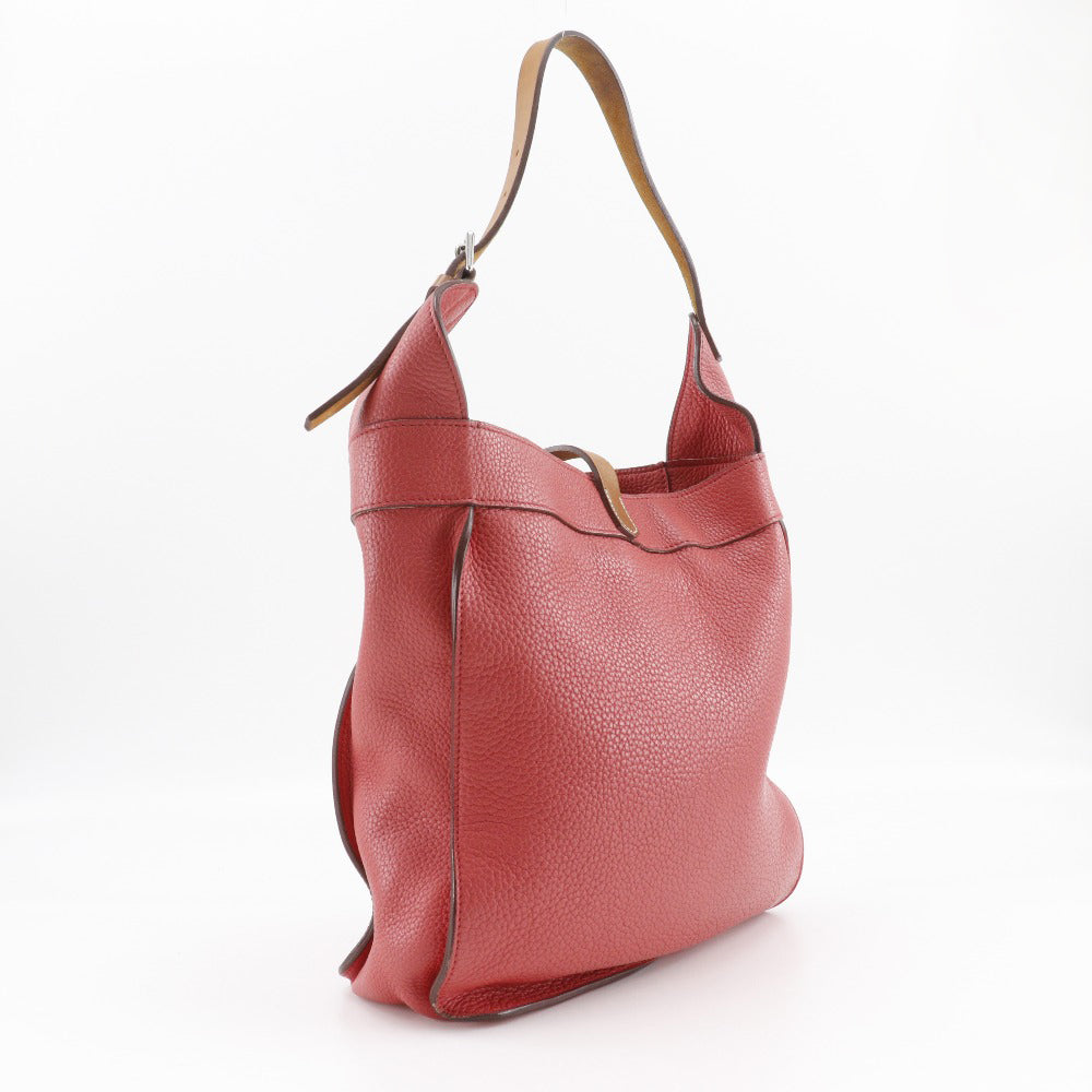 Hermes Shoulder Bag Taurillon Clemence Pink Maruwari Pm Women