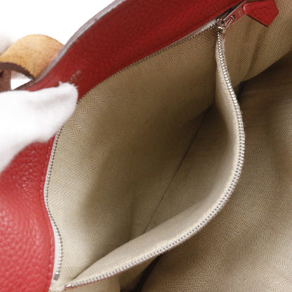 Hermes Shoulder Bag Taurillon Clemence Pink Maruwari Pm Women