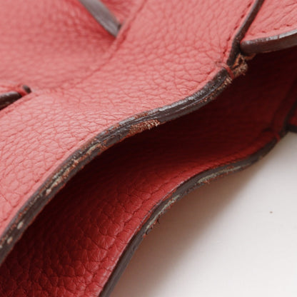 Hermes Shoulder Bag Taurillon Clemence Pink Maruwari Pm Women